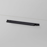 Buster + Punch Pull Bar, Plate, Linear, Medium, Black 