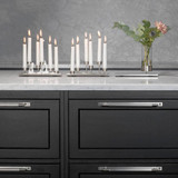 Buster + Punch Pull Bar, Plate, Linear, Medium, Black 