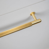 Buster + Punch Pull Bar, Linear, Large, Brass 