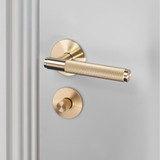  Buster + Punch Thumbturn Lock, Cross, Brass 