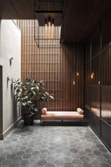 Buster + Punch Caged Ceiling Light 4.0, Black Marble 