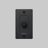  Buster + Punch 1G Incandescent Dimmer Switch, With Logo, Black 