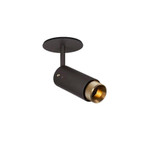 Buster + Punch Exhaust Spot Light, Cross, Graphite, Brass 