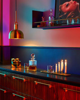 Buster + Punch Forked Pendant, Shade, Medium, Steel 