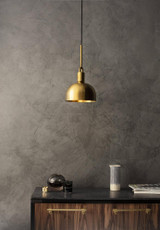 Buster + Punch Forked Pendant, Shade, Medium, Steel 