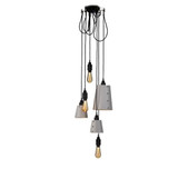 Buster + Punch Hooked Pendant 6.0 Mix, Stone, Smoked Bronze 