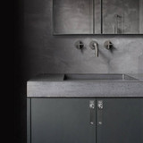 Buster + Punch Furniture Knob, Plate, Cross, Steel 