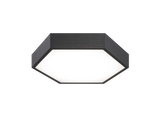 Hexol LED Flush Mount, 1-Light, Black, 11"W (M12611OB 305XN17)