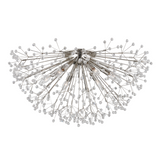 Dunkirk Semi-Flush Mount Polished Nickel