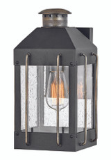 Fitzgerald Outdoor Wall Mount Lantern, 1-Light, Textured Black, 13.25"H (2730TK 9M2ZR)