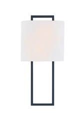 Fremont Wall Sconce - Black Forged 21"H