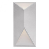 Indio 12-in Brushed Nickel LED Outdoor Wall Sconce