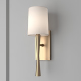 Trenton Wall Sconce - Aged Brass 18.5"H