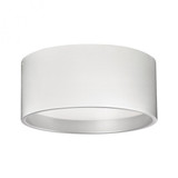 Mousinni 18-in White LED Flush Mount