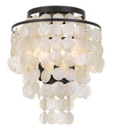 Brielle Flush Mount - Dark Bronze 16"H