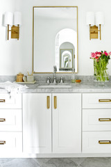 Veronica 2 Light Wall Sconce - Aged Brass 16.5"H