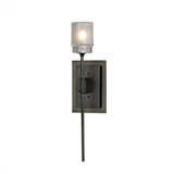 Echo Wall Sconce, 1-Light, Dark Smoke, Cast Glass, 16.25"H (204320-SKT-07-YC0369 39275H)