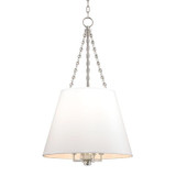 Burdett Pendant Polished Nickel 36.25"H x 22"W