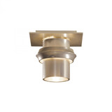 Twilight Semi-Flush Mount, 1-Light, Soft Gold, 6"W (124910-SKT-84 3W4HG2)