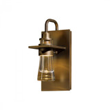 Erlenmeyer Outdoor Wall Sconce, 1-Light, Coastal Dark Smoke, Clear Glass, 9.5"H (307710-SKT-77-ZM0343 3WENEA)