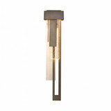 Rainfall Outdoor Right Wall Sconce, 1-Light, LED, Coastal Bronze, Seeded Clear Glass, 30.25"H (302533-LED-RGT-75-II0596 46800A)