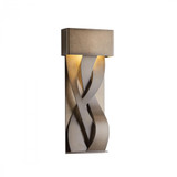 Tress Outdoor Wall Sconce, 1-Light, Dark Sky Compliant, LED, Coastal Burnished Steel, 23"H (302527-LED-78 3WEY7D)