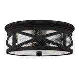 2-Light Outdoor Ceiling Flush Mount, Generation Lighting - Seagull 7821402-12 9KQ4R
