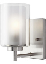 1-Light Wall / Bath Sconce, Generation Lighting - Seagull 4137301EN3-962 A1YEZ