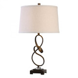 Tenley Table Lamp, 1-Light, Oil Rubbed Bronze, 27"H (27530-1 9X4U1)