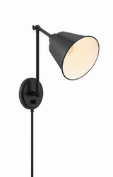 Mitchell Task Light - Matte Black 30"H