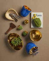 Jackfruit Large Green Vase, Currey and Company (1200-0289 RM3E)