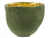 Jackfruit Large Green Vase, Currey and Company (1200-0289 RM3E)