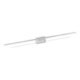 Vega Minor Bath Vanity Light, LED, Brushed Nickel, White Acrylic Diffuser, 48"W (VL18248-BN 48J3P)