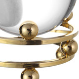 Alega Spheres, 2/Set, Polished Gold, 7"H, Uttermost (17566 A393Q)