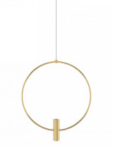 Mini Layla Pendant, Integrated LED, Brass, 13.2"L (700MPLAY13NB-LED930 70PDDWX)