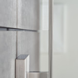 Klee Wall Sconce, 1-Light, LED, Polished Nickel, White Marble, 19.5"H (700WSKLE20N-LED930-277 70PDHTQ)