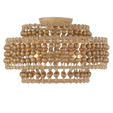 Crystorama Silas Semi Flush Mount 