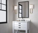 Crystorama Fremont Wall Sconce - Vibrant Gold 21"H 