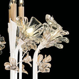 Azu Chandelier, Round, 20-Light, White, 35.5"W (915140-3ST NLXW)