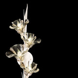 Azu Wall Sconce, 4-Light, White, 29"H (915650-3ST NLYE)