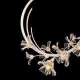 Azu Pendant, Linear, 3-Light, Silver, 19"W (918140-1ST NLYU)