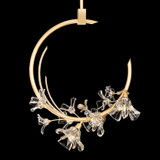 Azu Pendant, Linear, 3-Light, Gold, 19"W (918140-2ST NLYV)