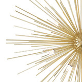 Savannah Chandelier, 9-Light, Gold Leaf, 30"W (1034P30-9-620 3069GJP)