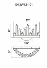 CWI Lighting Juliette Wall Sconce 