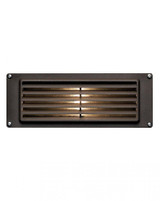 Hardy Island Louvered 1 Light 8.75 inch Deck/Step Lighting, Hinkley 1594BZ-LL