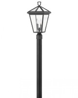 Alford Place Pier Mount Light, 1-Light, Black, 10"W (2561MB-LV 9Q3L2)