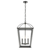 Alora Lighting Manor Pendant, 4-Light, Urban Bronze, 26.5"H PD312217UB