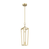 Delphine Pendant, 1-Light, LED, Natural Brass, 22.63"H PD317120NB