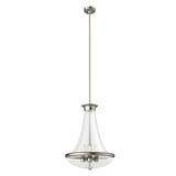 Alora Lighting Marcel Pendant, 4-Light, Polished Nickel, 23"H PD361018PN