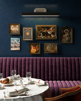 Valise Picture Picture Light, 1-Light, LED, Aged Nickel, Tuxedo Leather, 31.5"W